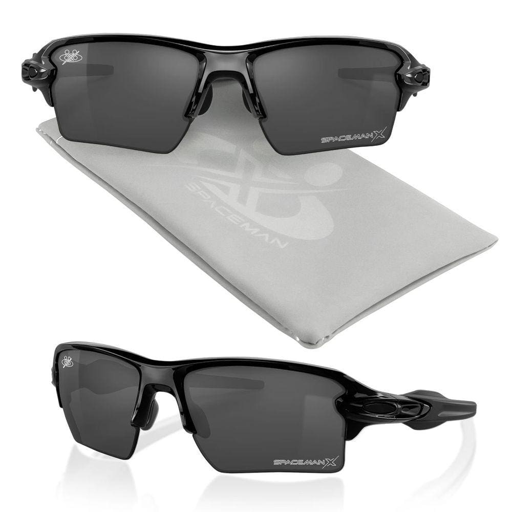 Oculos sol masculino preto proteção polarizado uv + case black piano spaceman verão casual