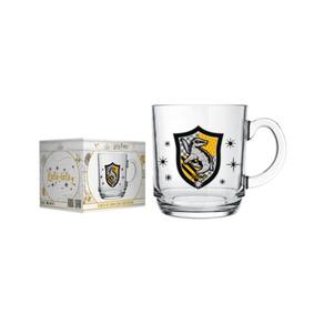 Caneca De Vidro Harry Potter Casas 300 ML Lufa Lufa-Allmix