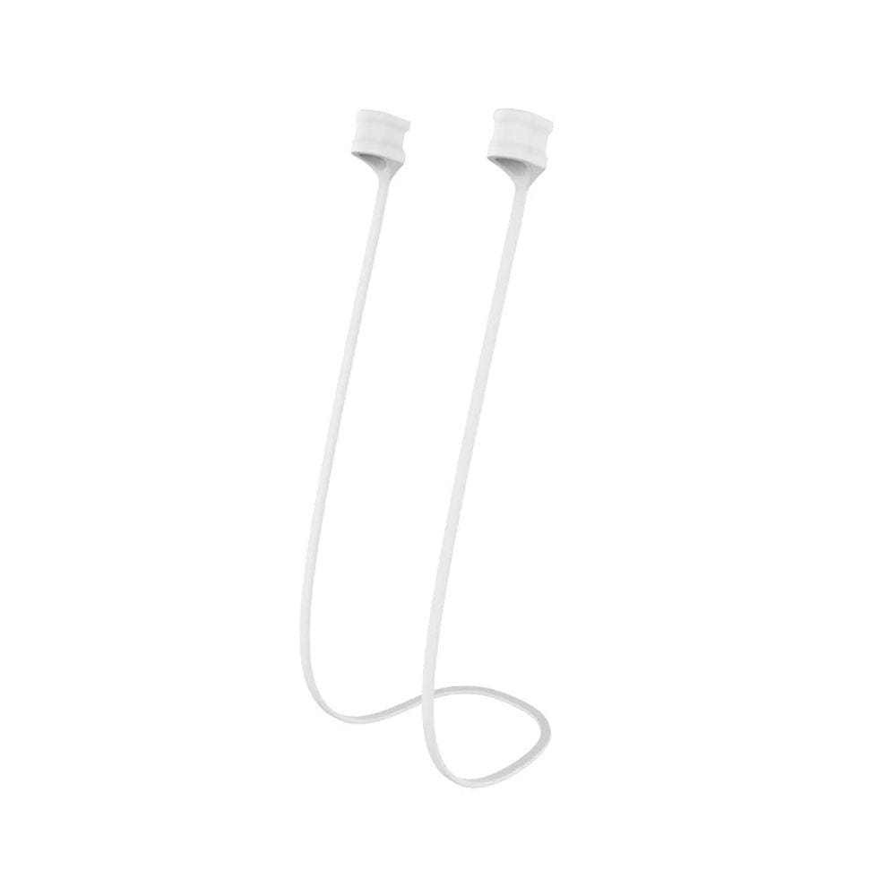 Cordão Antiqueda De Silicone Para Fones Bluetooth, Branco