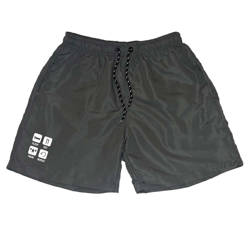 Short Masculino Tactel Cordão Ajustável Treino Academia