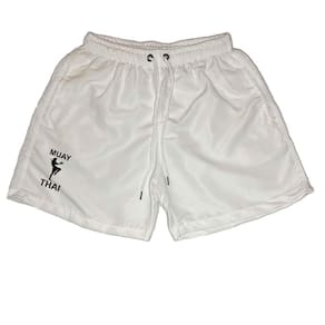 Short Masculino Tactel Estampado Muay Thay Cordão Ajustável
