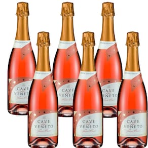 Espumante Brut Rosé Cave Del Vêneto Adega Chesini 750 ml - CX 6