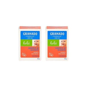 Sabonete Granado Baby 90G Glicerina Calendula - Kit C/2Un