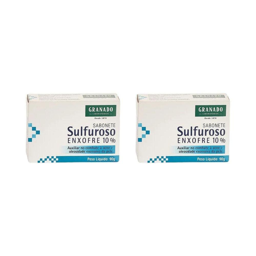 Sabonete Granado 90G Sulfuroso-Kit C/2Un