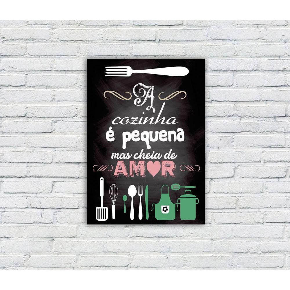 Placa Decorativa MDF Tema Cozinha 03