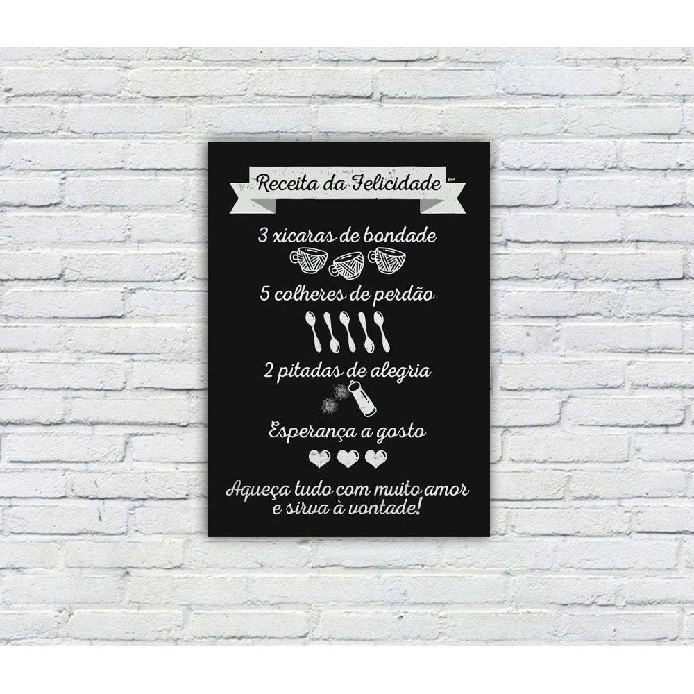 Placa Decorativa MDF Tema Cozinha 02