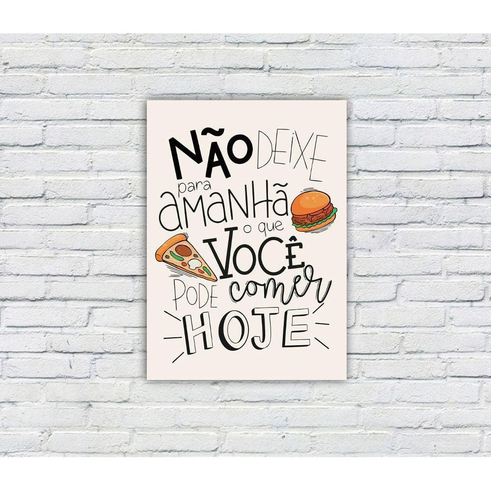 Placa Decorativa MDF Tema Cozinha 05