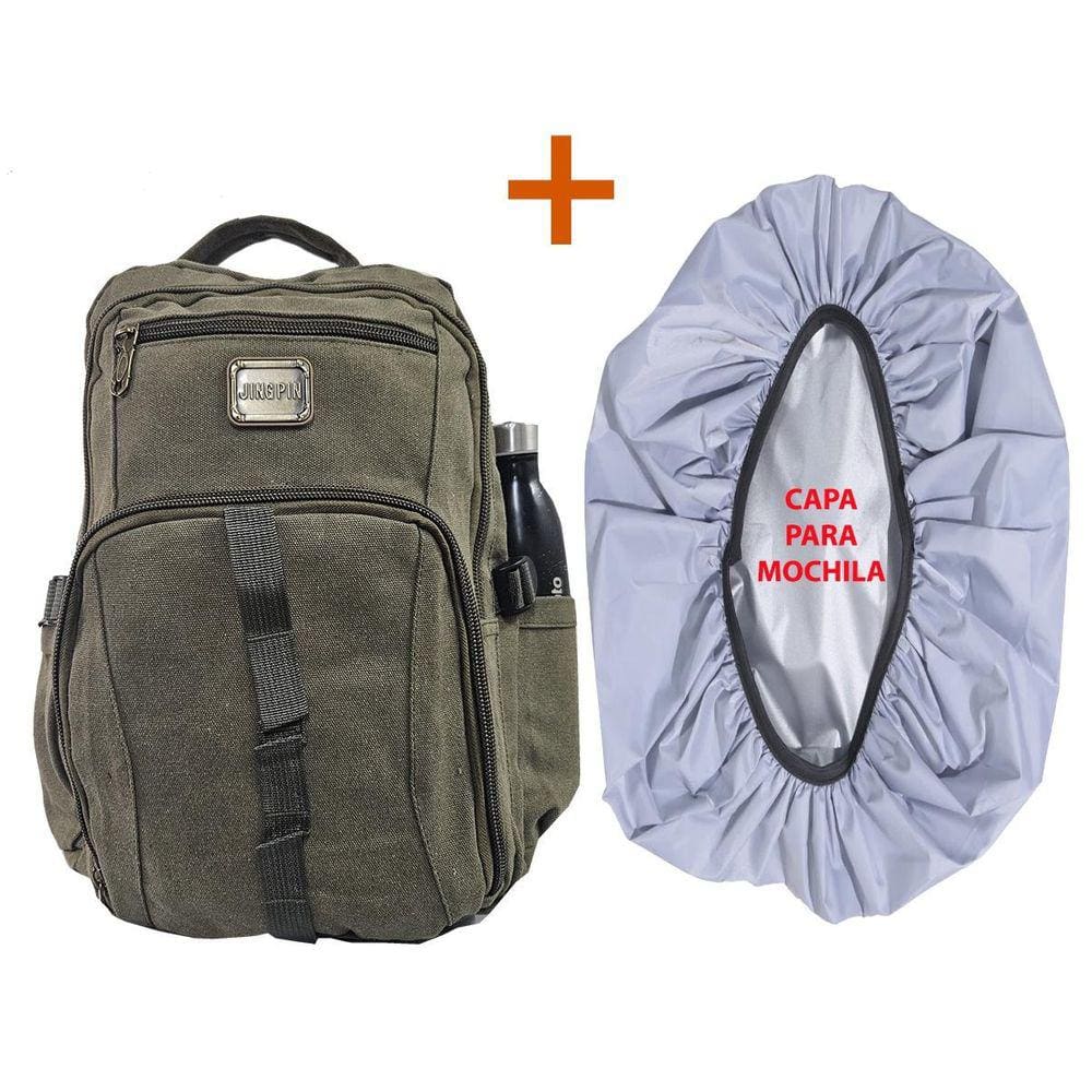 Mochila Lona Notebook  17 6108 + Capa