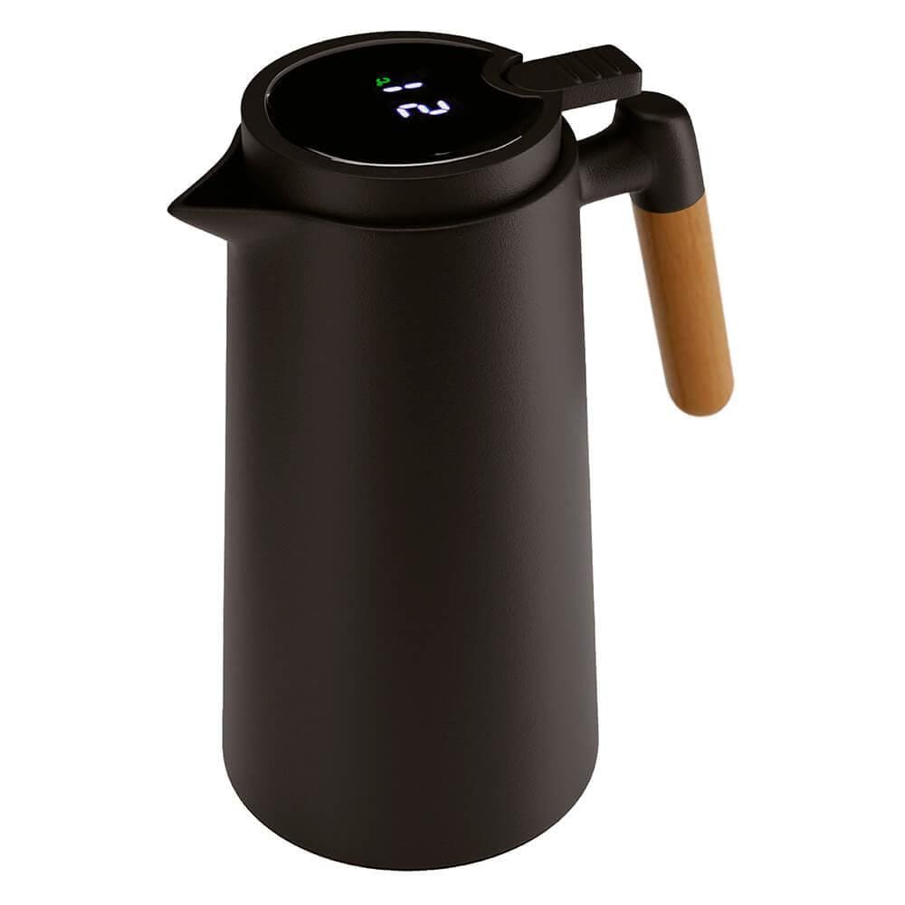 Garrafa Térmica Café 1L com Termômetro Digital - Lyor