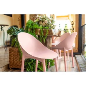 Conjunto com 2 Cadeiras para Jardim Pétala Rose