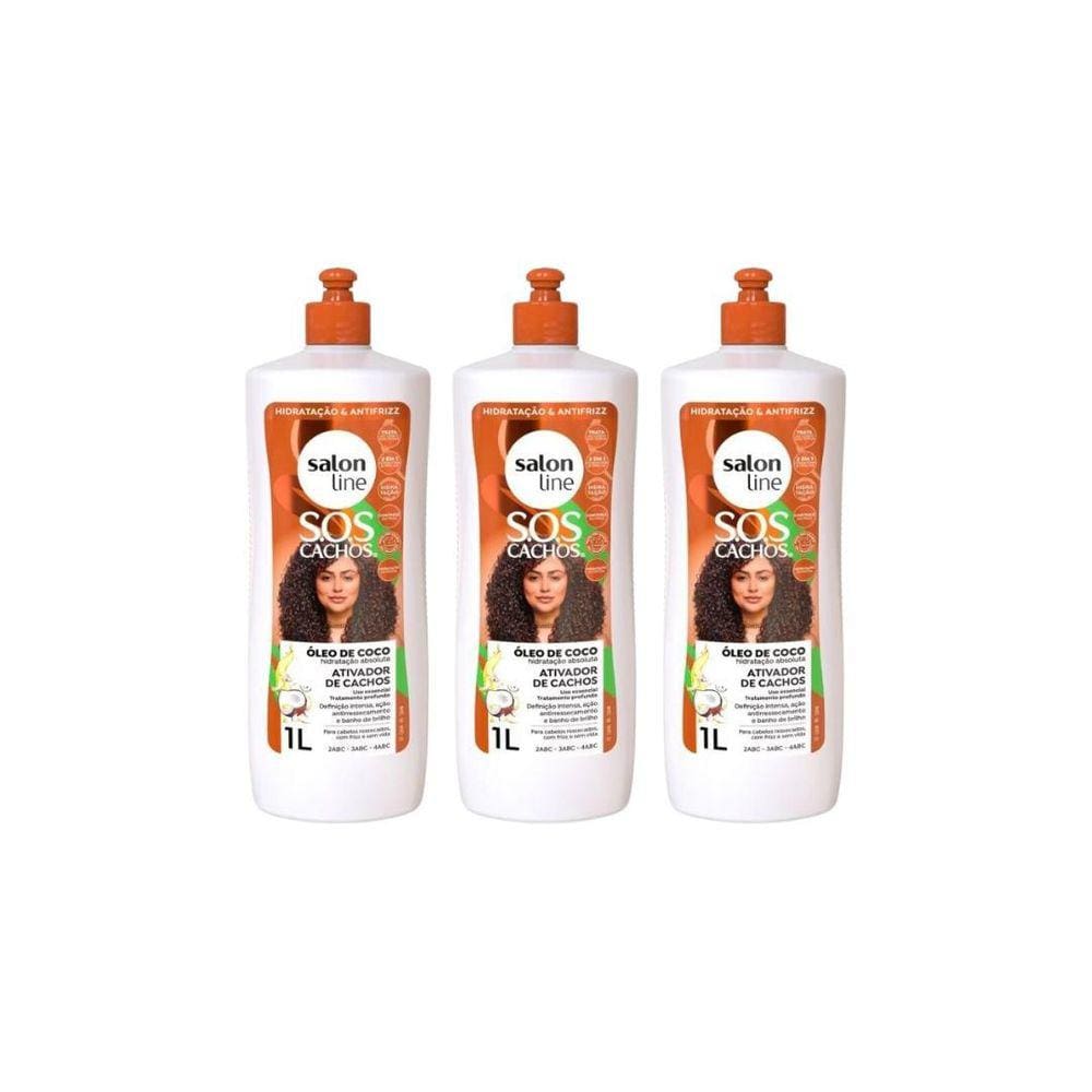 Ativador De Cachos Salon Line 1L Sos Coco Trat Profundo-3Un