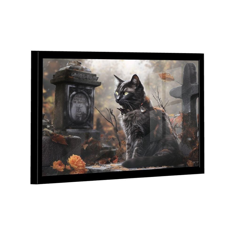 Quadro The Black Is Cat -- Br Artes