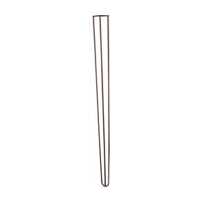 Pé De Metal 90 Cm Aparador E Mesa De Canto Bronze