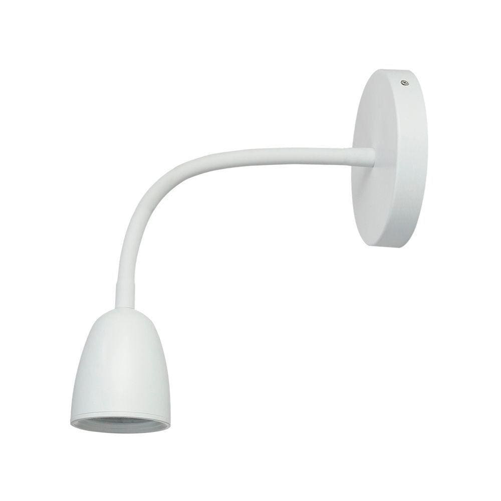 Arandela Taschibra Direct 4w Led Integrado Articulada Branca Bivolt