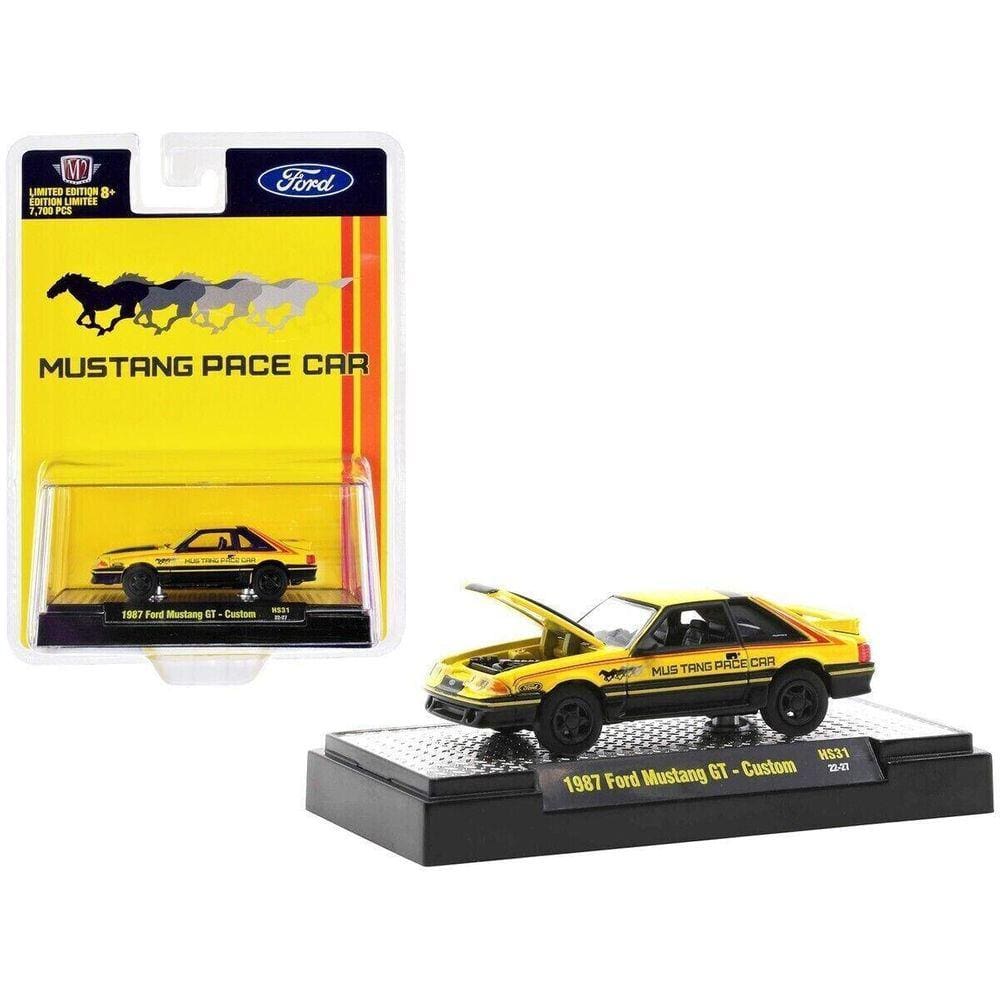 Miniatura 1/64 M2 Machines 1987 Ford Mustang Gt Custom