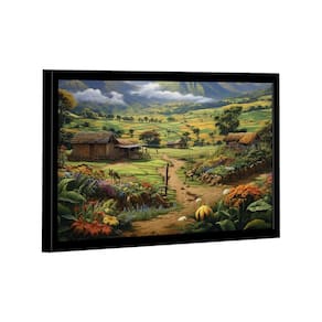 Quadro Sítio Da Felicidade -- Br Artes