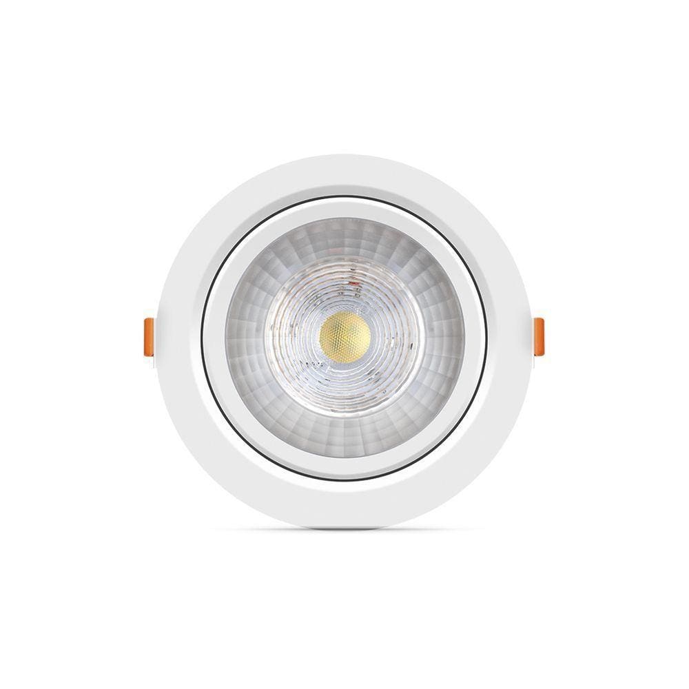 Spot De Led Embutir Elgin Ecospot Mr11 Redondo 3w Bivolt 6500k Luz Fria