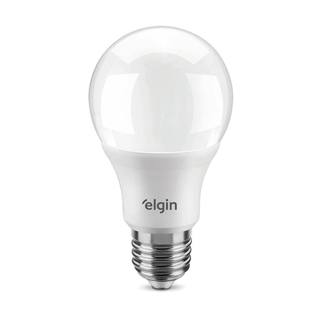 Lâmpada Led Elgin Bulbo 9w A60 E27 Bivolt 6500k Luz Fria