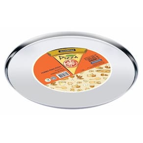 Forma Para Pizza Tramontina Em Aço Inox 40 Cm Tramontina