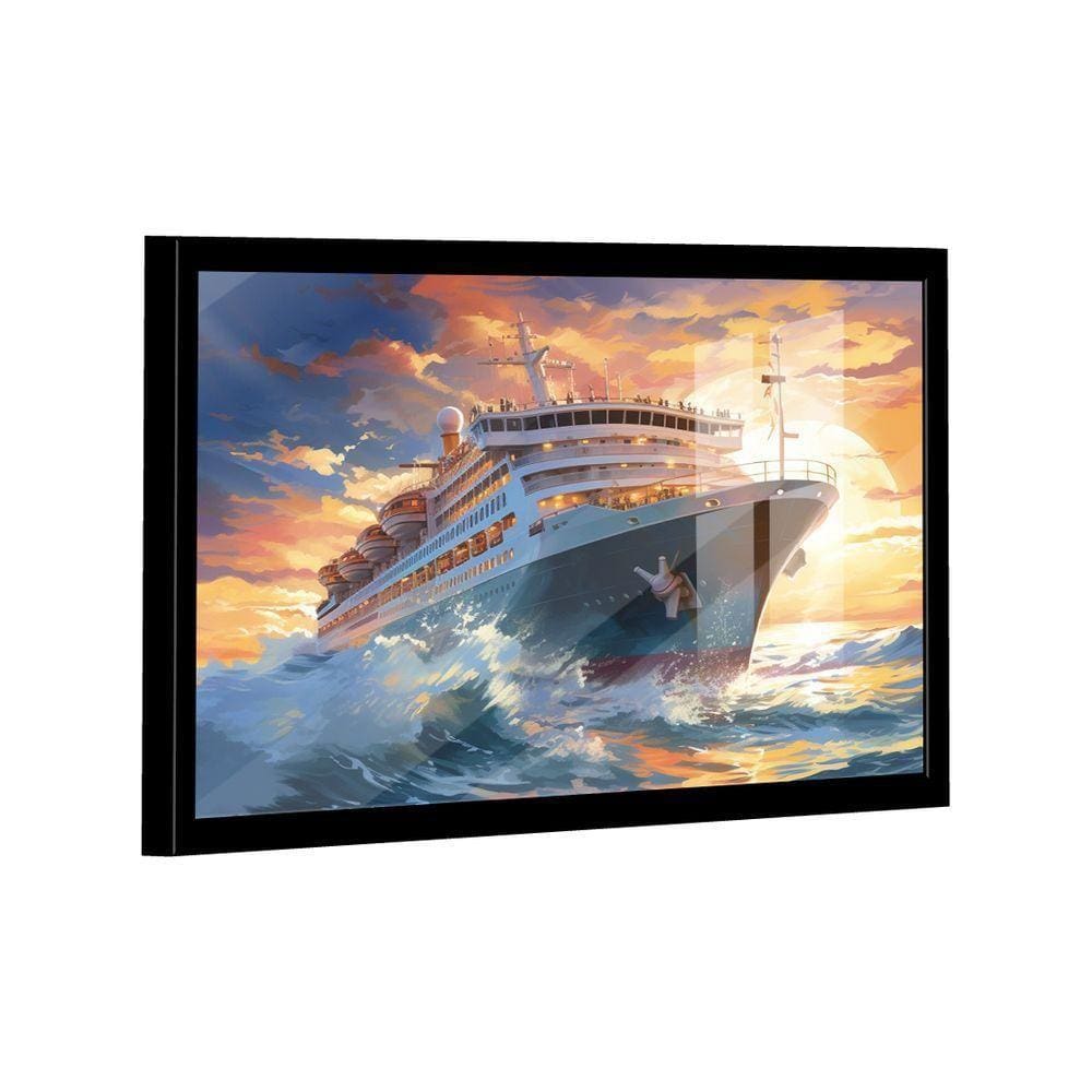Quadro Navio Cruzeiro -- Br Artes