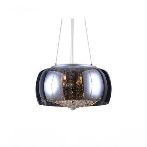 Lustre Pendente Coliseu 500 Cromado E27 Bivolt Taschibra