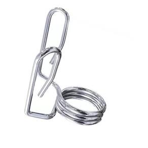 Presilha de Halter Barra Olímpica PEL-04CH Pelegrin Mola Cromada