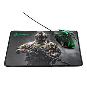 Kit Gamer Mouse Xzone GTC-03 3600 DPI Com Mousepad Emborrachado