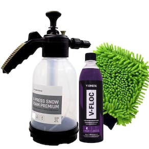 Kit Para Lavar Carro Snow Foam Waxtreme, Vfloc 500 ML Vonixx, Luva Autoamerica