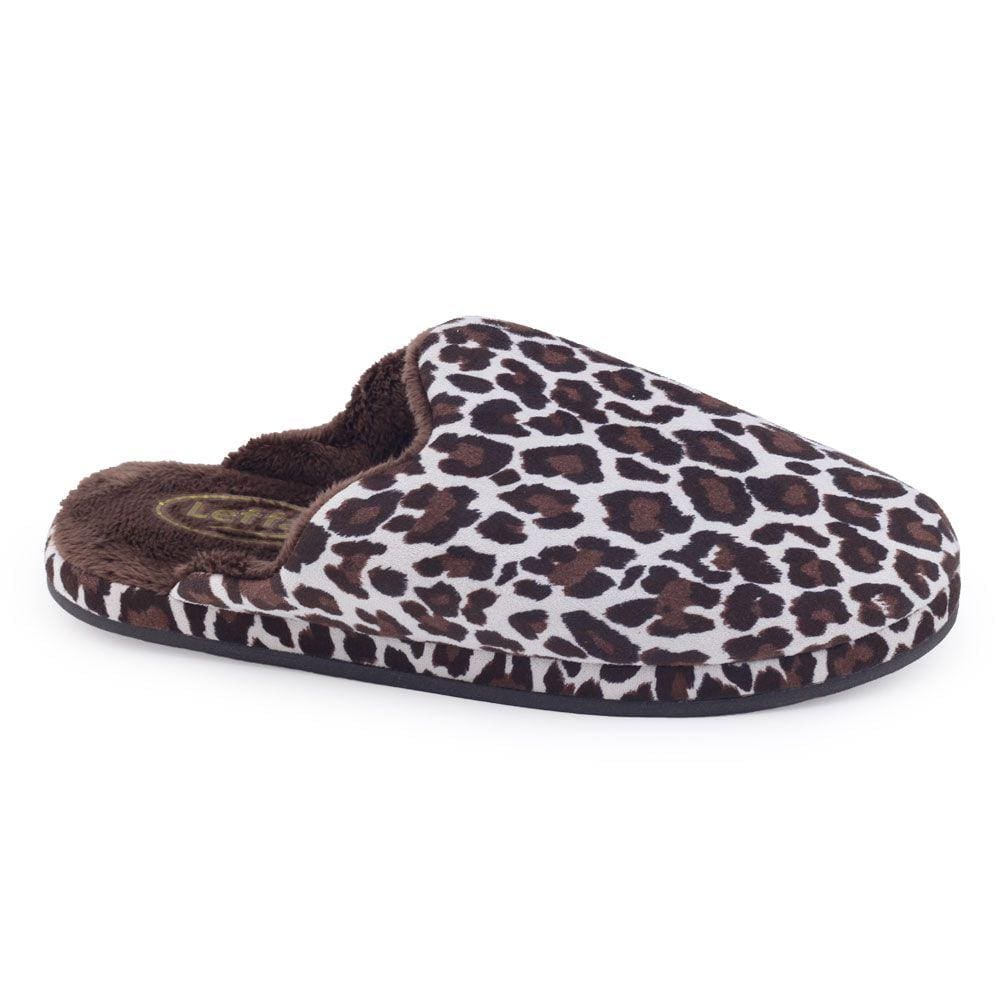 Pantufa Fem Leffa 597 Jaguar animal print inverno frio pelos