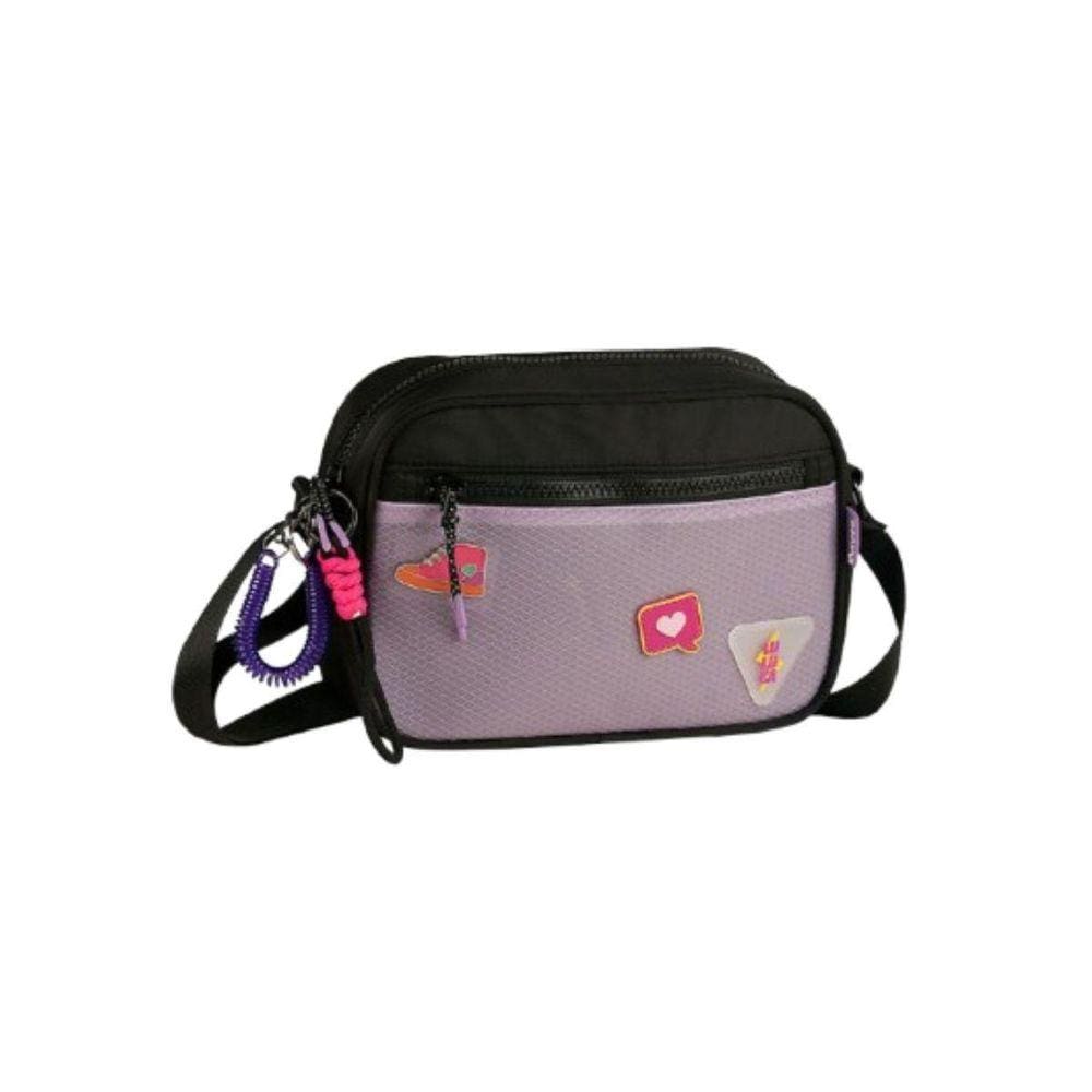 Bolsa Transversal Pin Lover Luluca Juvenil Casual Escolar