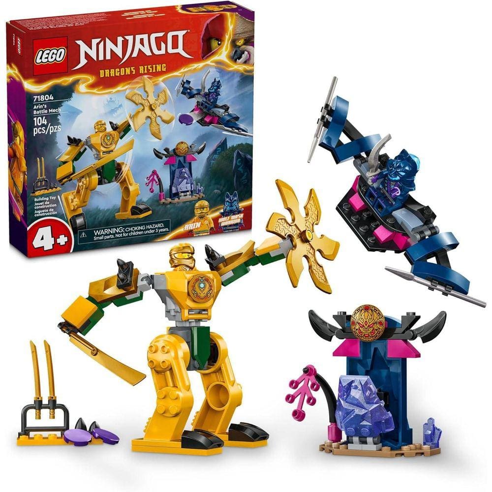 Lego 71804 Ninjago - Robô De Combate Do Arin