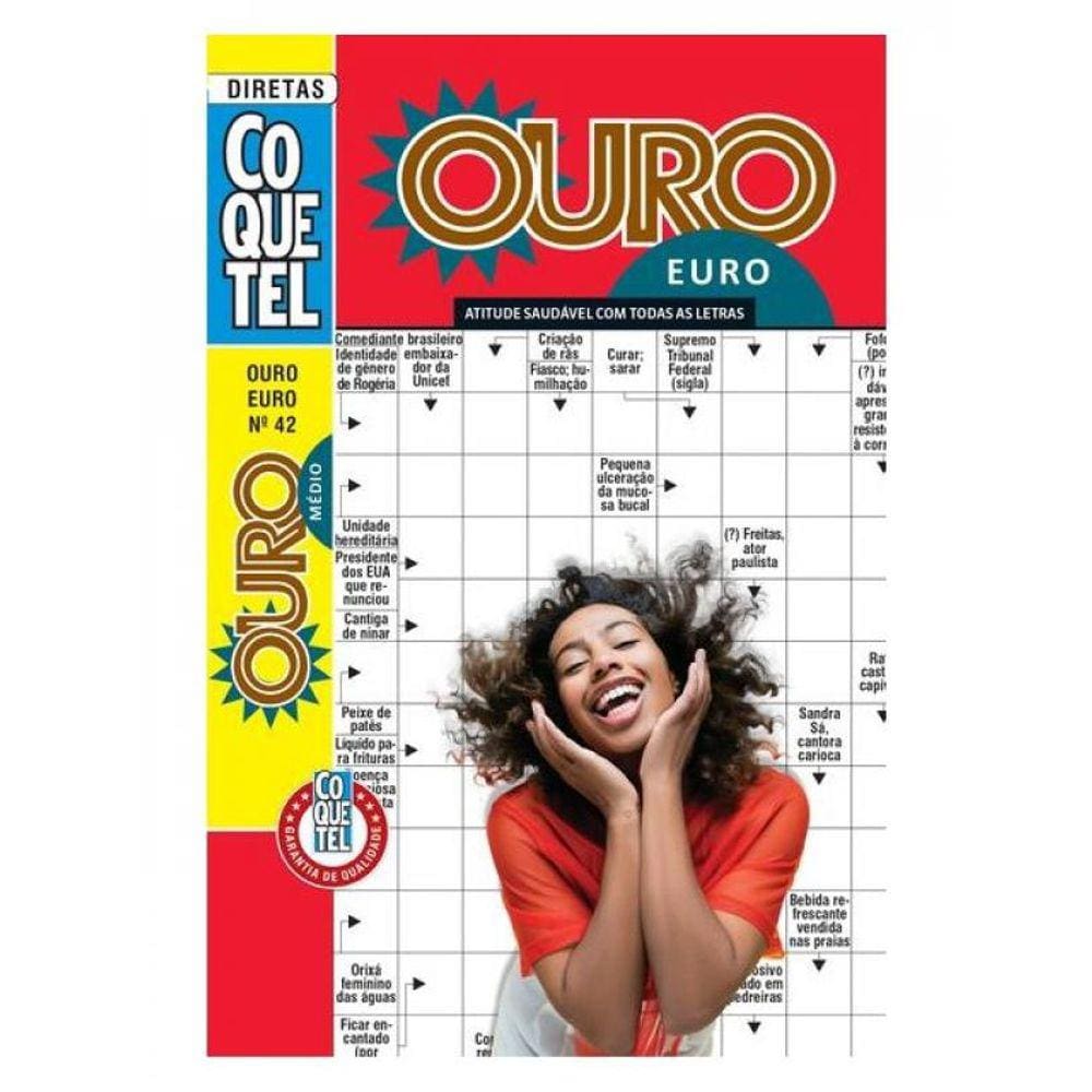 Livro Coquetel Ouro Euro Ed 42