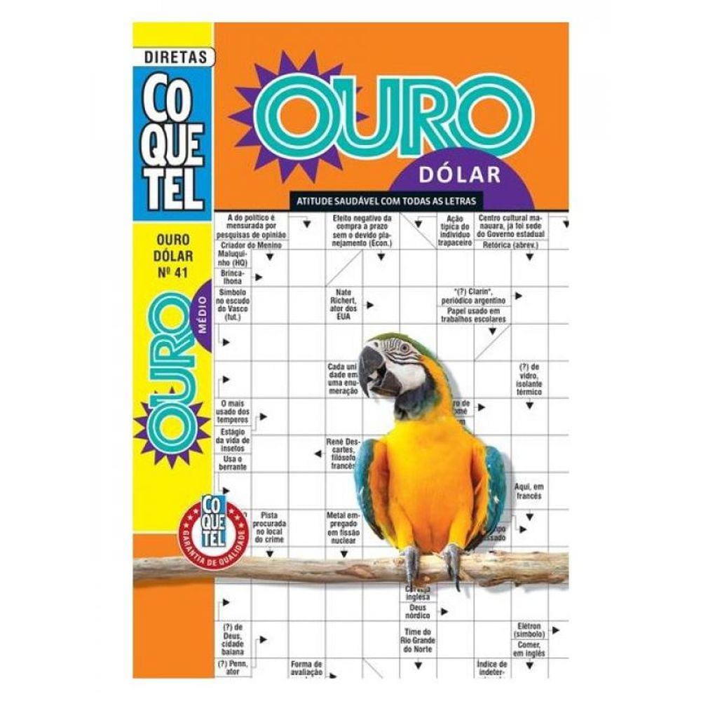 Livro Coquetel Ouro Dólar Ed 41
