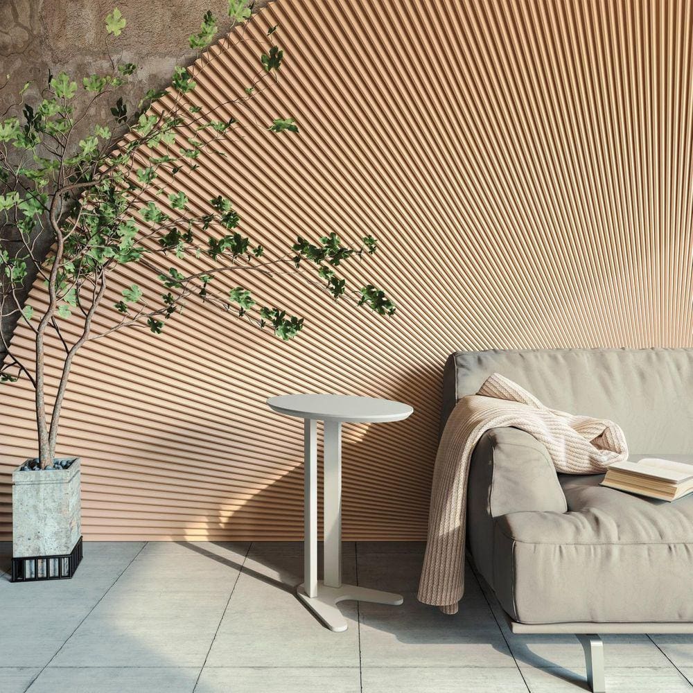 Mesa Auxiliar Lateral Oval 60cm Off White