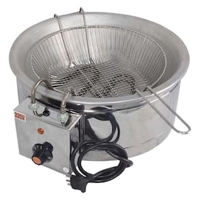 Tacho de Fritura Elétrico 7 Litros Bacia Alumínio Record