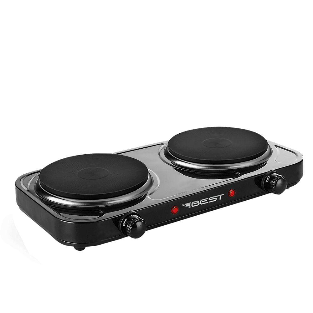 Fogão Portátil de Mesa Eletrico 2 Boca Ad-s201 2000w 220v Best