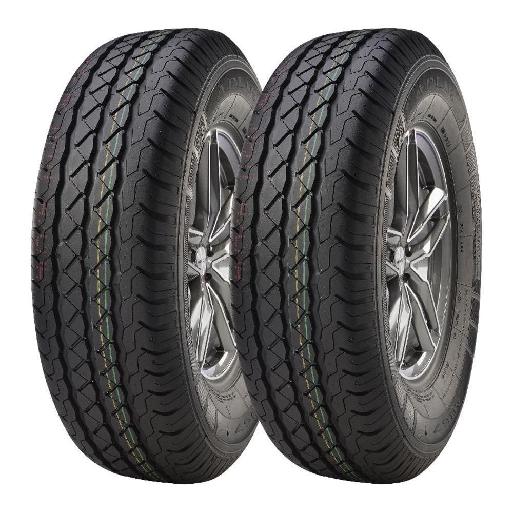 Kit 2 Pneus Aplus Aro 15C 215/65R15C A867 6 Lonas 104/102R