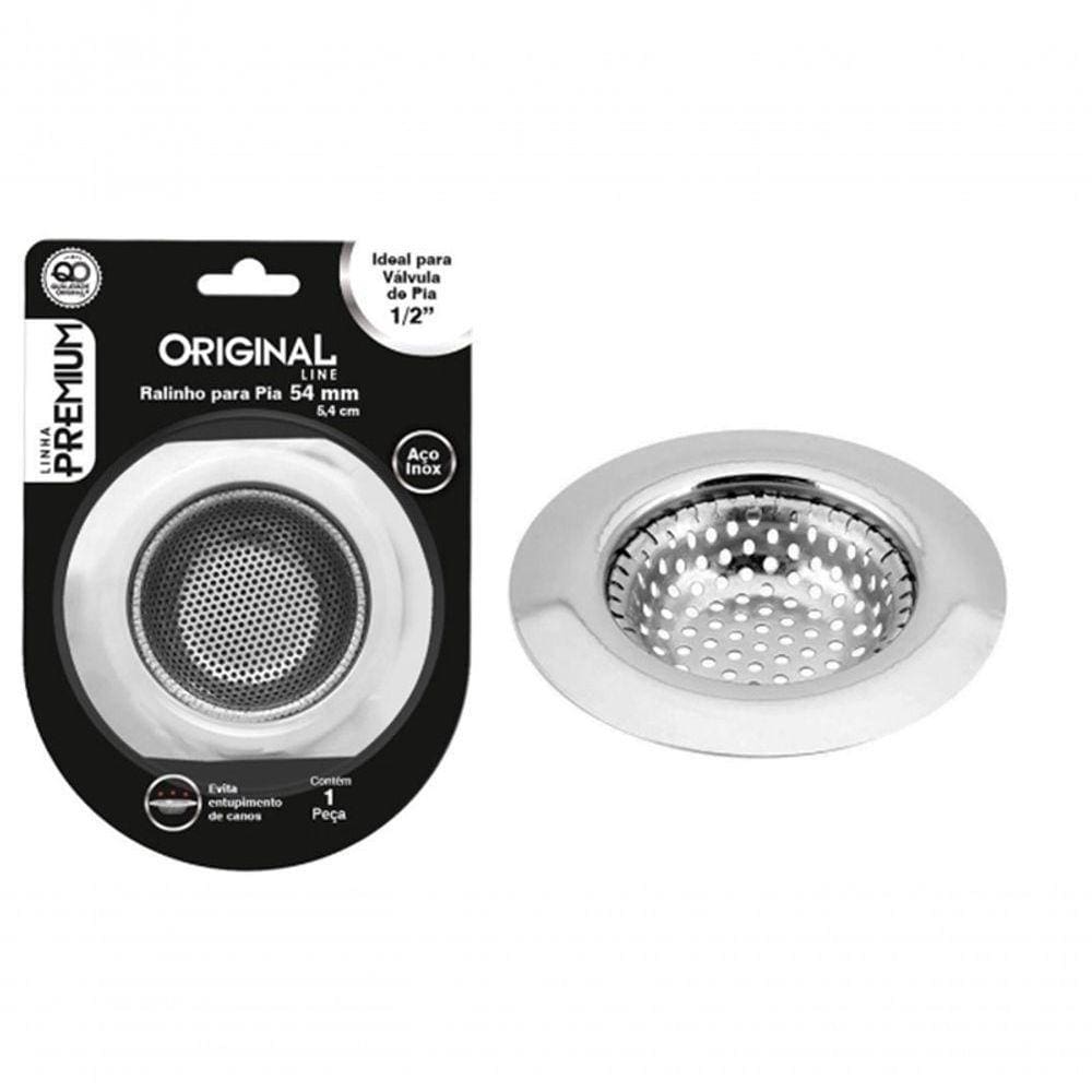 Ralo Para Pia Cozinha Aço Inox 7cm