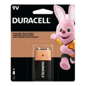 Bateria Duracell 9V