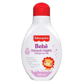 Sabonete Líquido Fisher Price Bebê Cabeça aos Pés 400ml