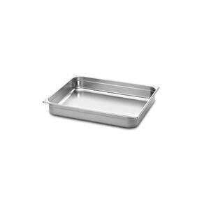 Cuba Gastronômica Tramontina 2/1 Em Aço Inox Sem Alças Profundidade 20 Mm - Aço 304 Tramontina