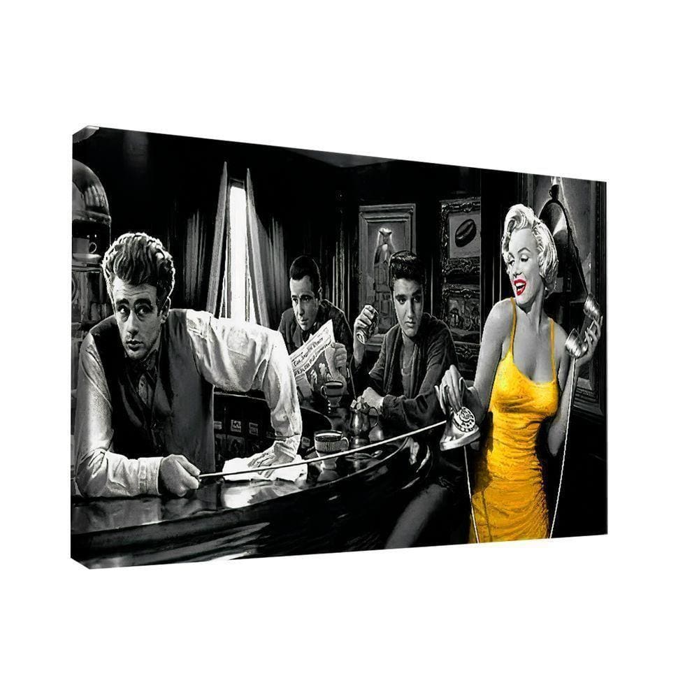 Quadro Marilyn Yellow Dress -- Br Artes