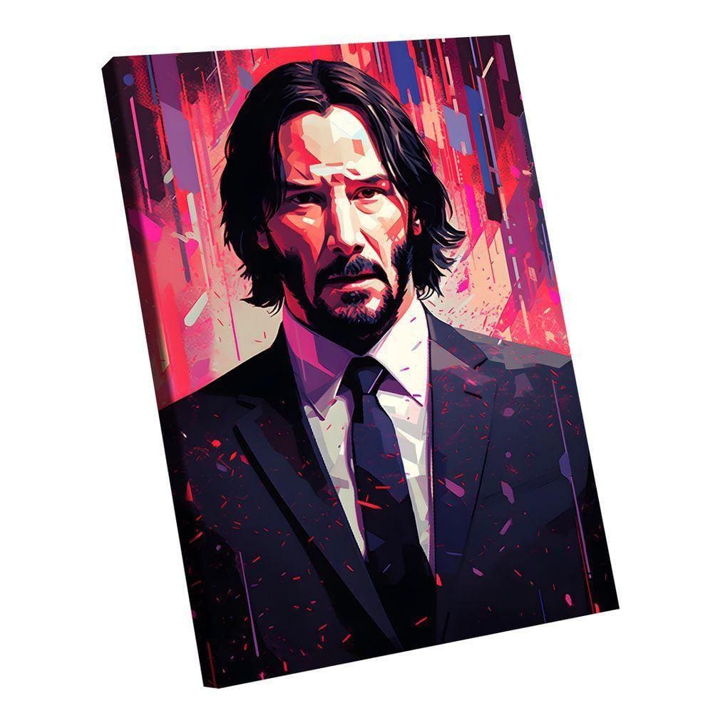 Quadro John Wick Lendary -- Br Artes
