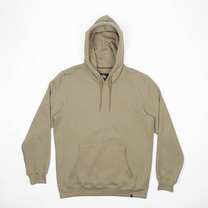 Moletom Quiksilver Canguru Embroidery Color 280G WT24 Caqui