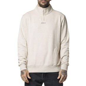 Moletom RVCA Aberto Mini Flipped 290 WT24 Masculino Cinza