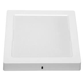 6 Painéis Placa De Led Taschibra 24w Lys Quadrado Sobrepor 4000k Luz Neutra