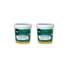 Relaxante Salon Line Guanidina Regular Verde 218G-Kit C/2Un