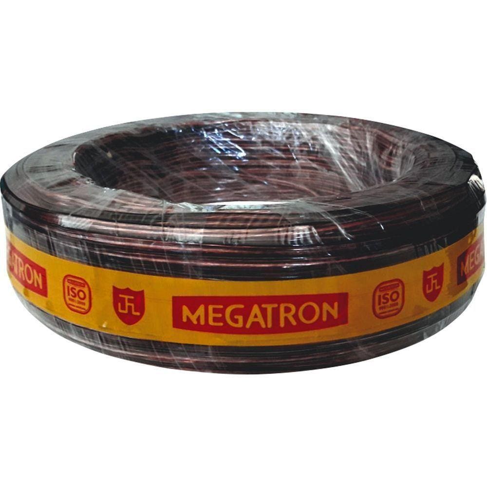 Cabo Para Som 2x0,458mm² Cristal Megatron - Rl / 100