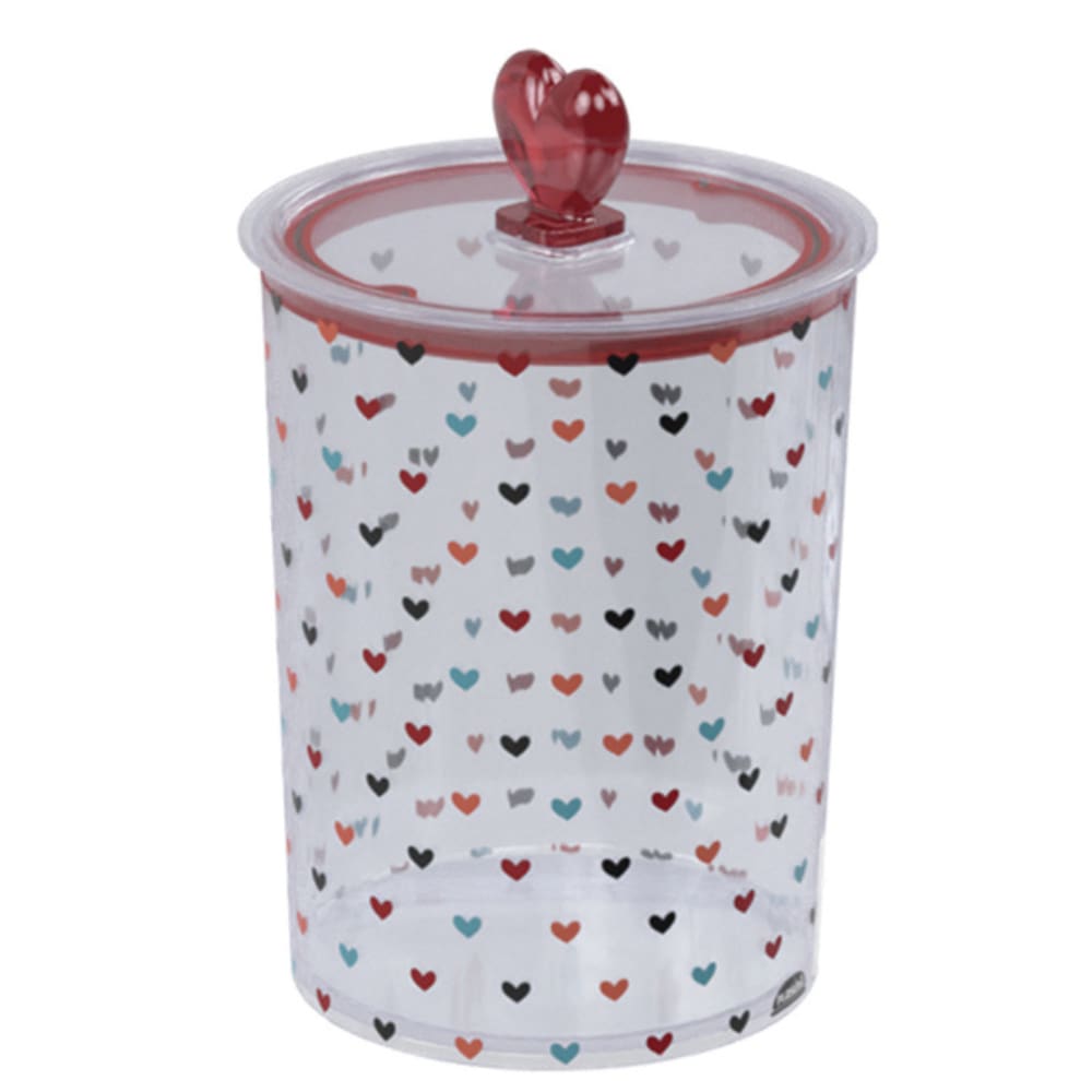 Porta mantimentos Hermético Redondo decorado 500ml Plasutil ref. 16575
