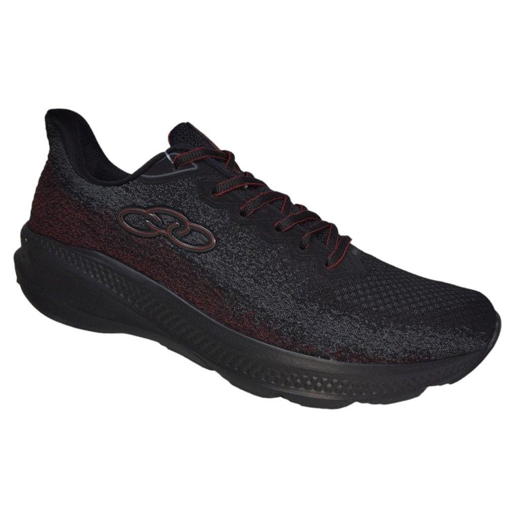 Tênis Olympikus Urano 2 Masculino - Preto/Vermelho
